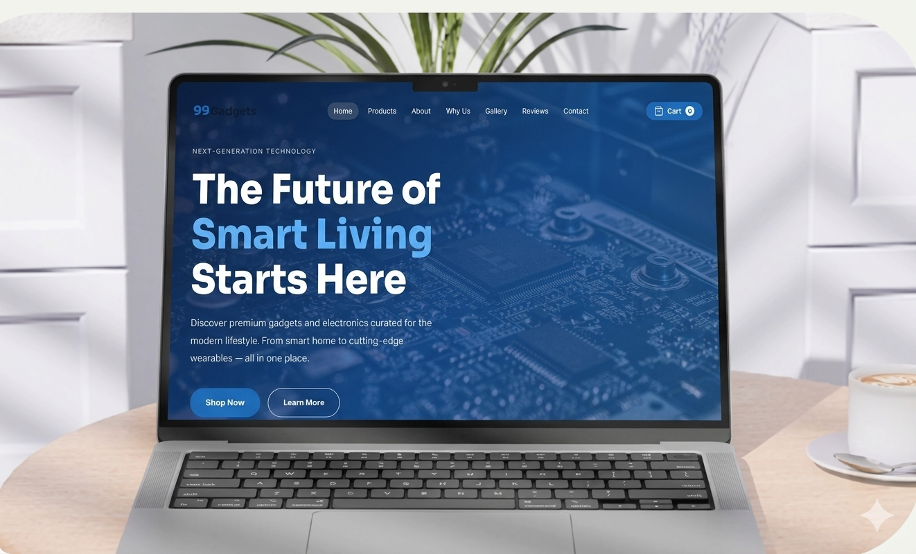 99 Gadgets – tech eCommerce website South Africa