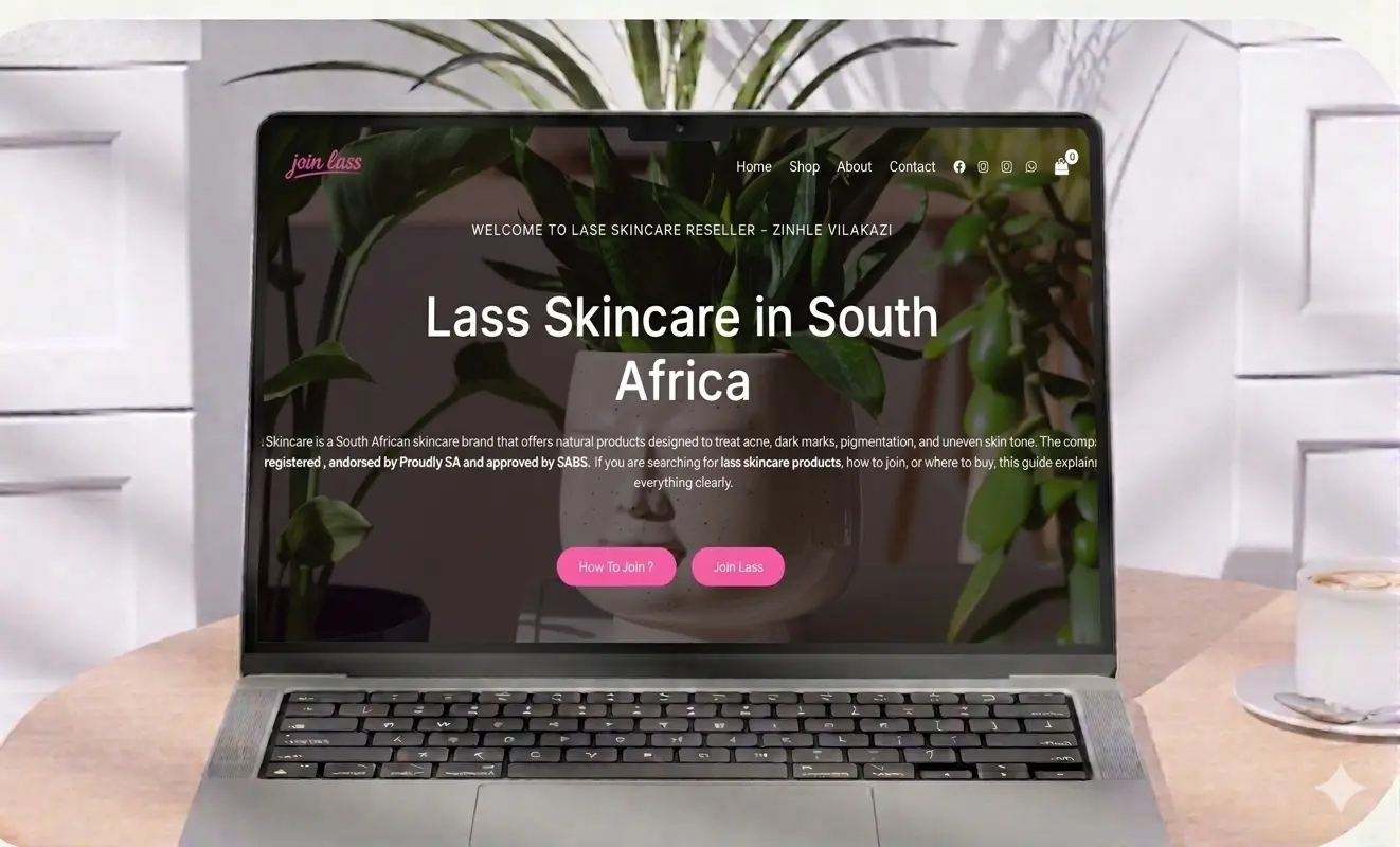 Join Lass website designed by 99Webiz