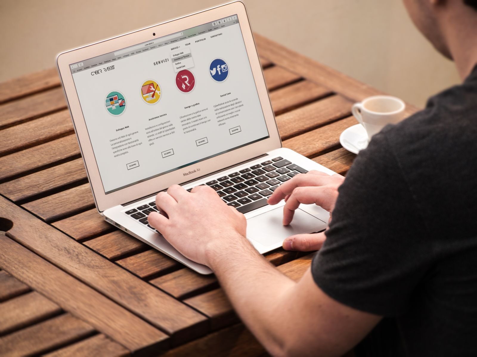 Website planning for consultants
