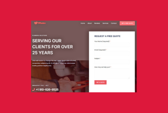 Plumbing website design by 99Webiz