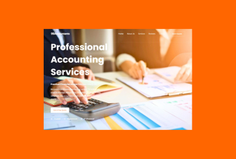 Accountants website design by 99Webiz