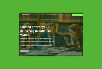Attorneys website design by 99Webiz