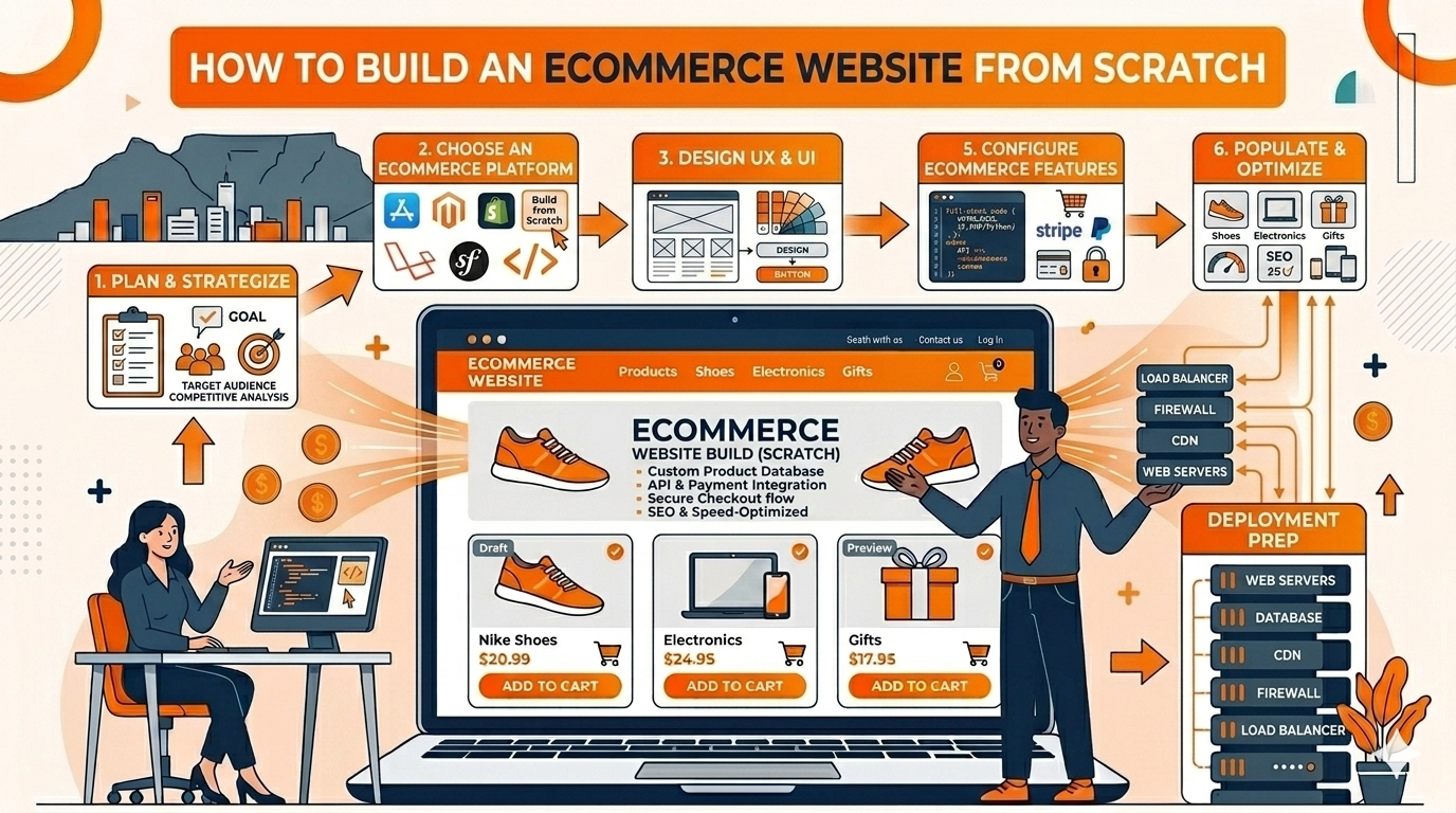 How to build an ecommerce website from scratch thumbnail