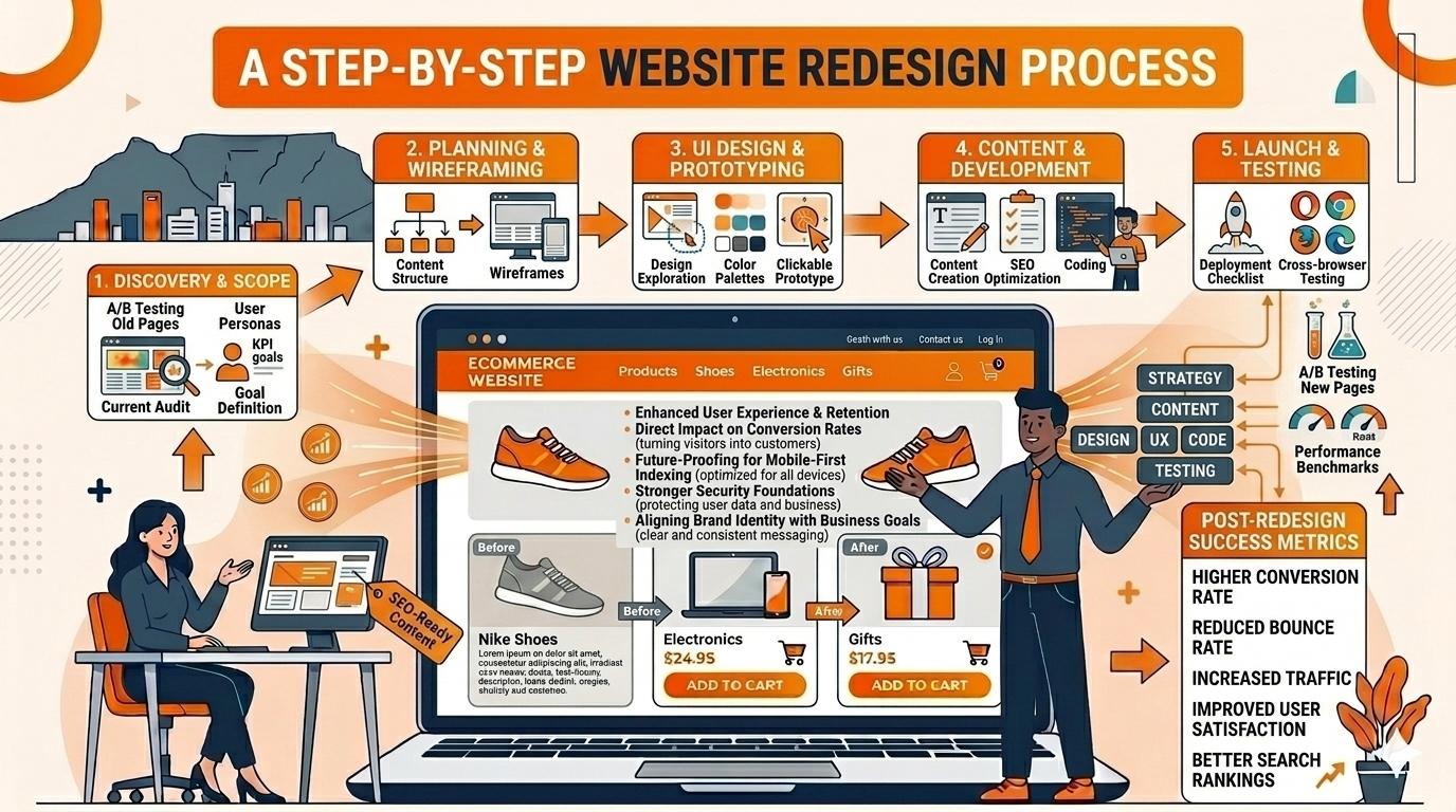 How to do a website redesign